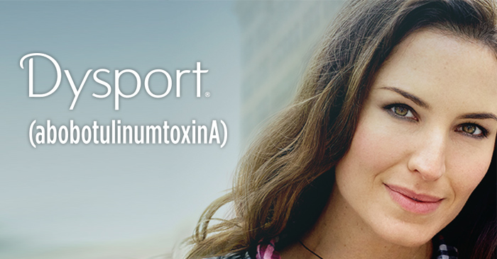 Dysport treatment for frown lines at our Naples Medspa